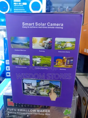 Solar Powered Smart Alarm PTZ Security Camera