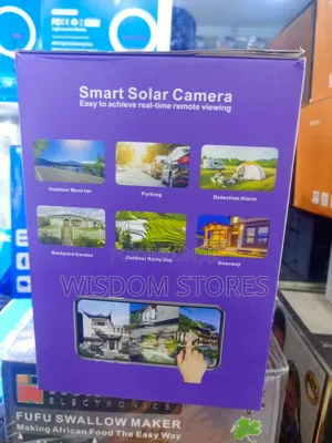 Solar Powered Smart Alarm PTZ Security Camera