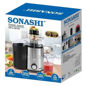 Sonashi Power Juicer Extractor (Model Spj-501n).