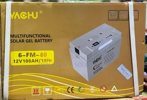 100ah Yachu Solar Gel Battery