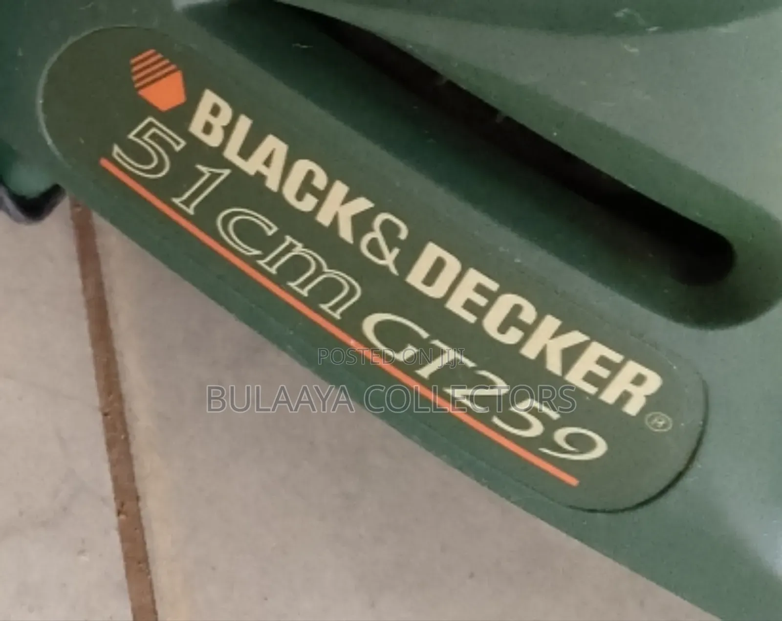 Uk Used Black Decker Gt259 Hedge Trimmer.