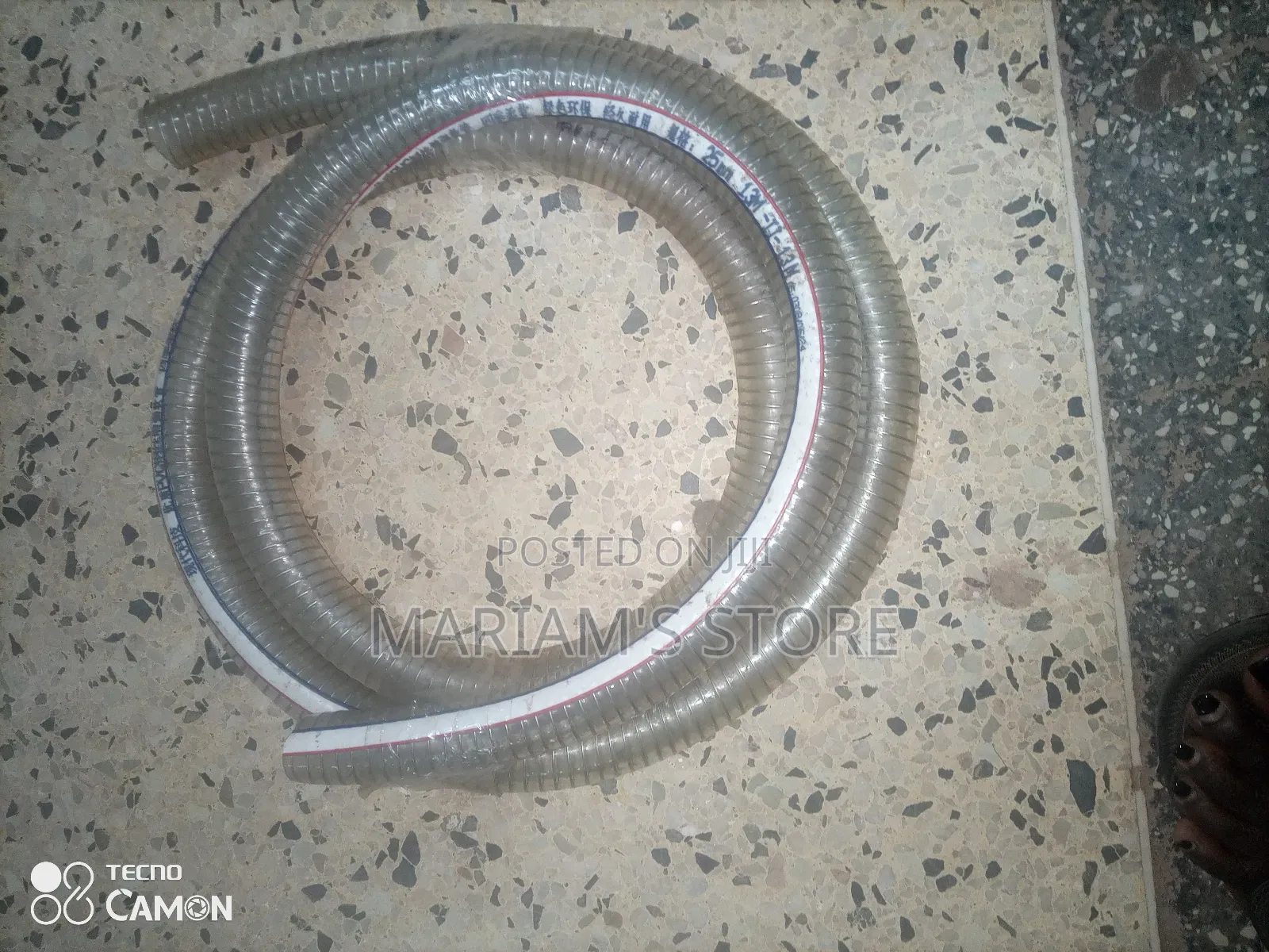 Horse Pipe With Wire Braidede 25mm