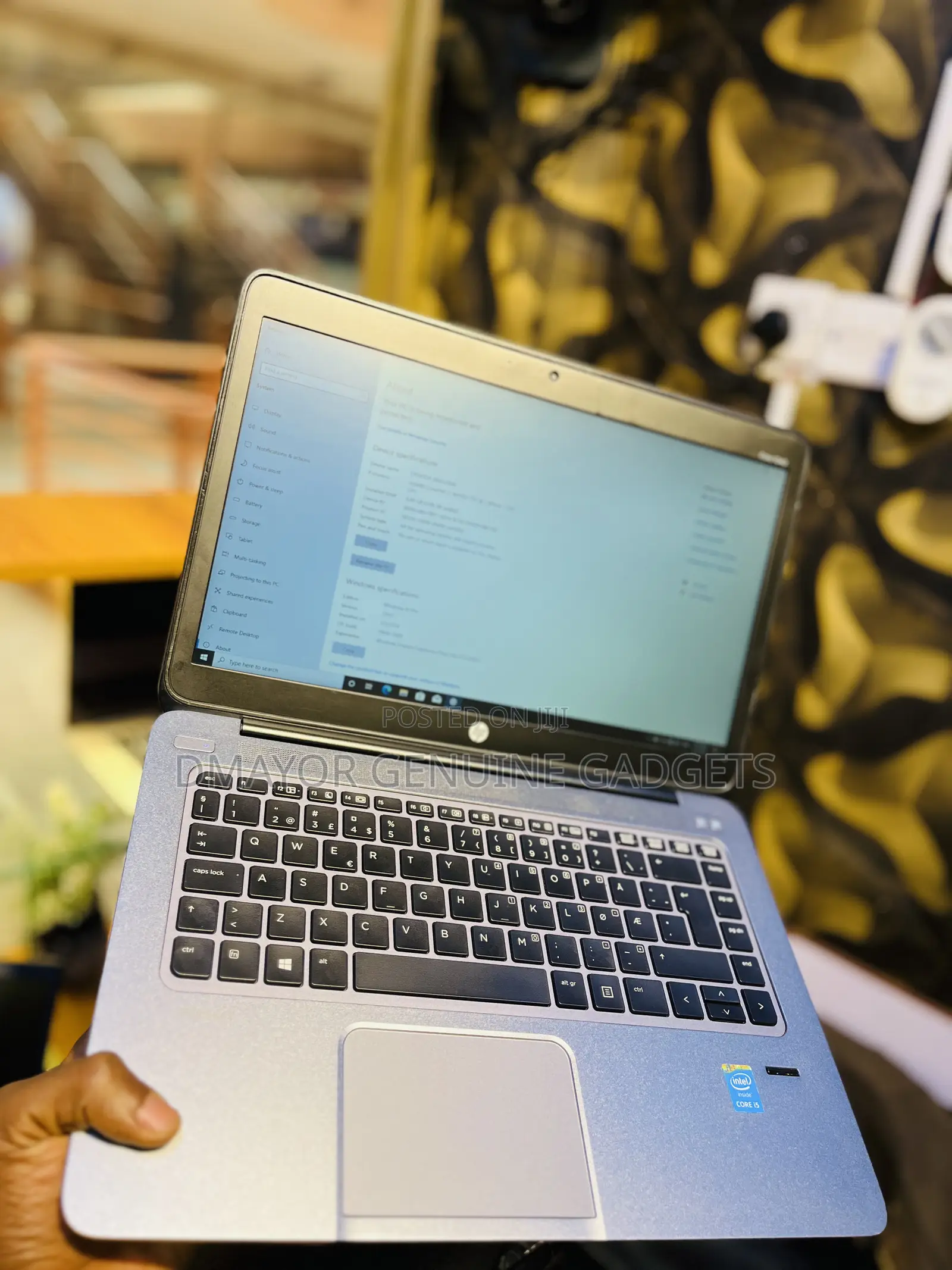 Laptop HP EliteBook Folio 8GB Intel Core i5 SSD 128GB
