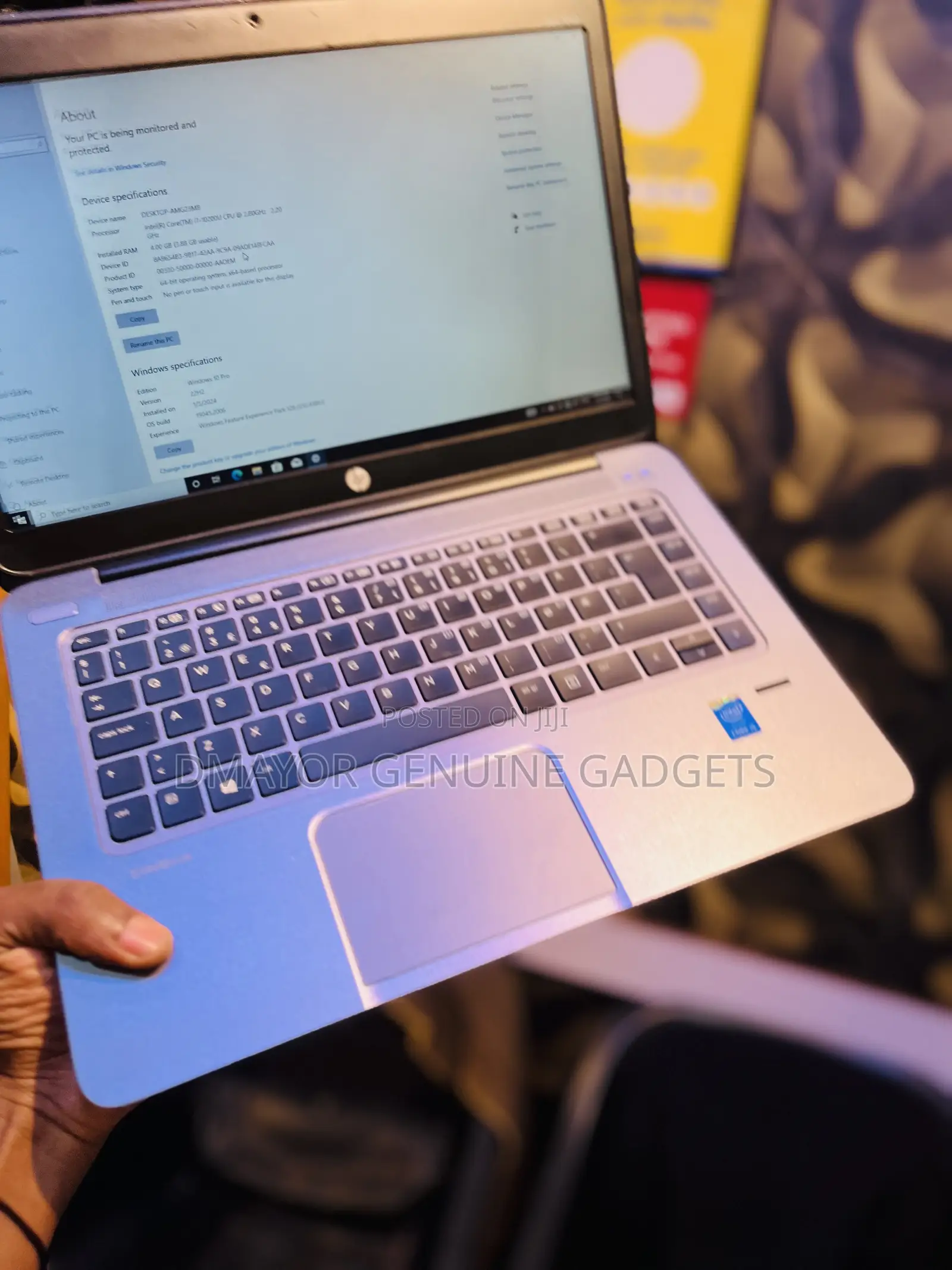 Laptop HP EliteBook Folio 8GB Intel Core i5 SSD 128GB