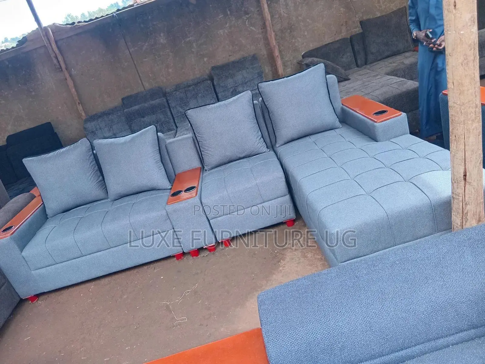 L Sofa/Elegant/6seater