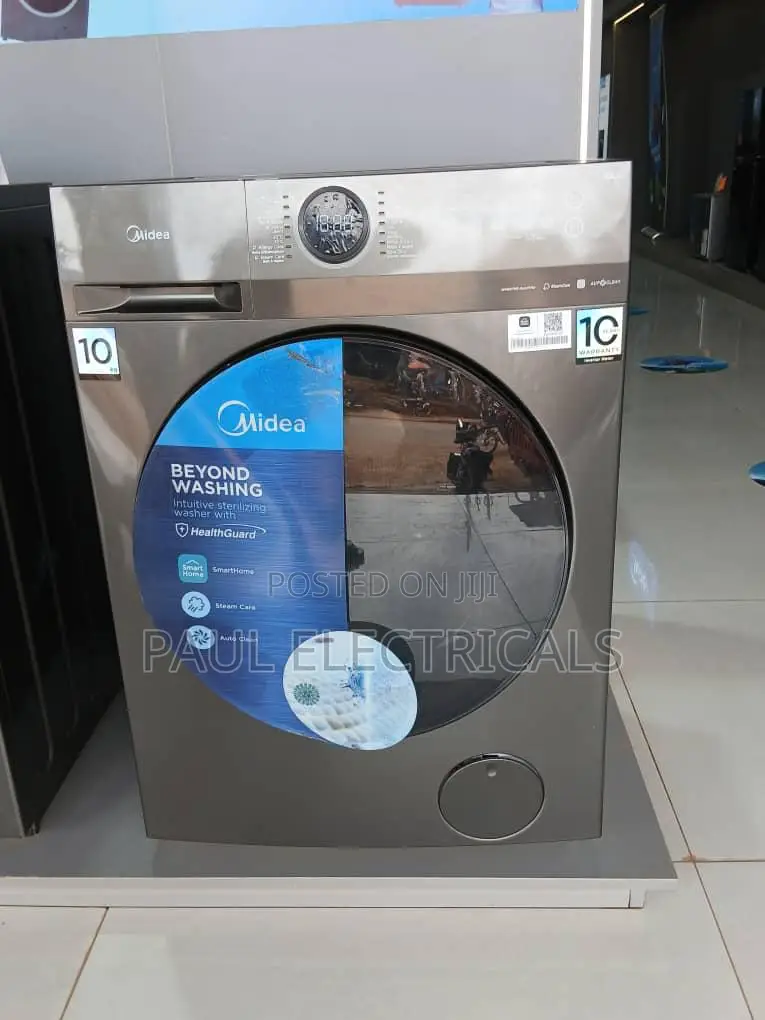 Midea Washing Machine 10kg Front Loader