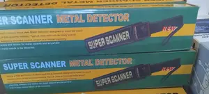 Hand Held Metal Security Detector