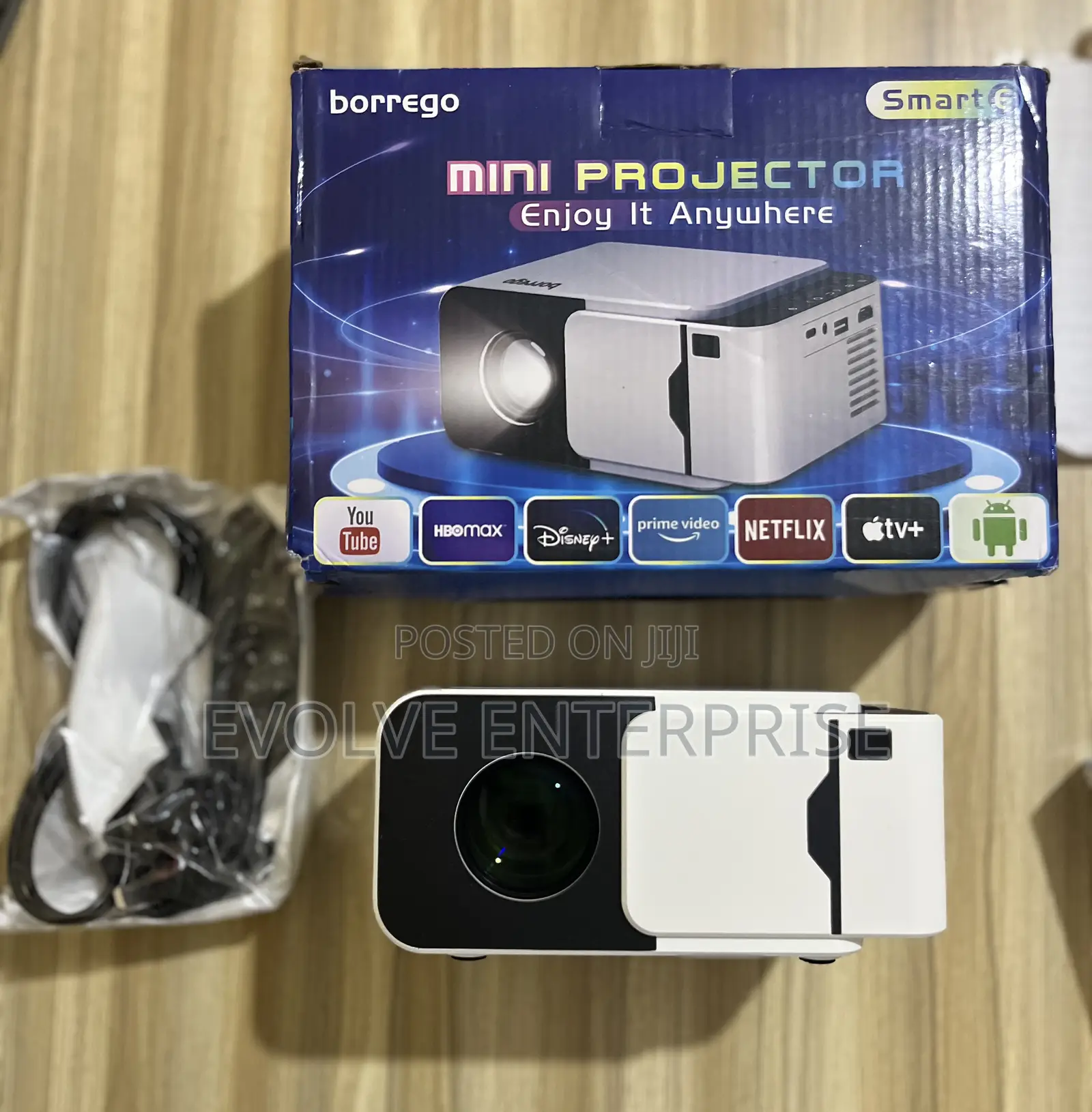 Borrego Smart 6 Portable Android Hd Projector