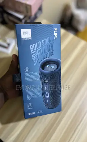 JBL Flip 6 Portable Waterproof Speaker - Blue