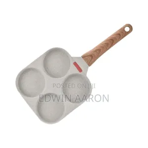 4 Hole Non-Stick Egg Frying Pan With Handle