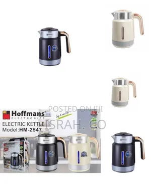 Hoffmans Modern Electric Kettle With Water Level Indicator