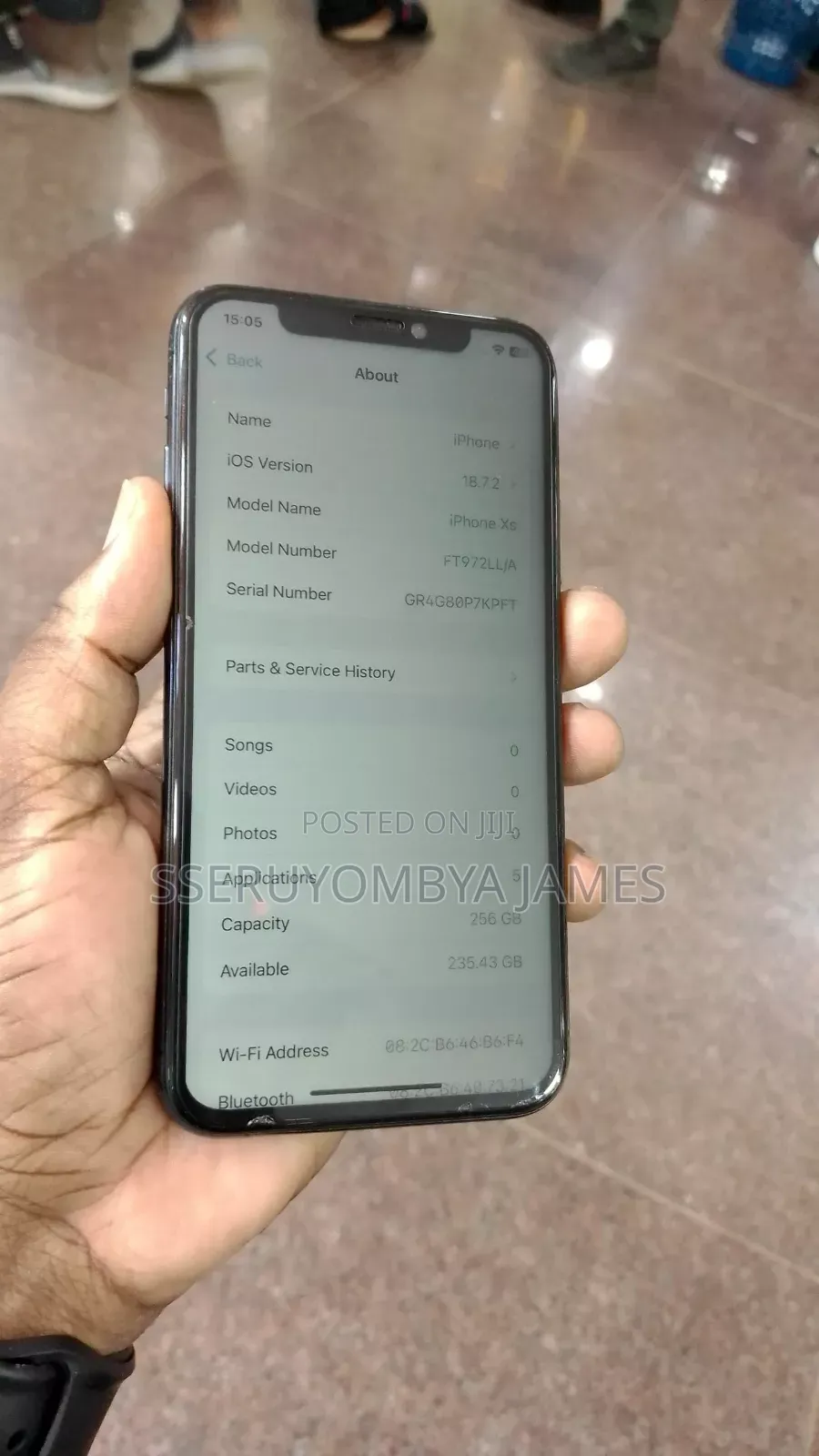 Apple iPhone XS 256 GB Black