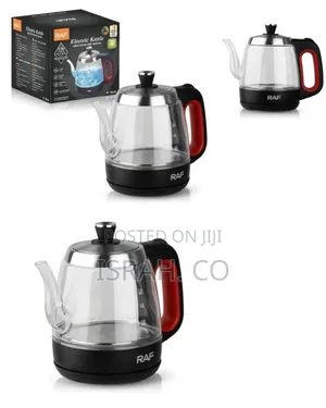 Raf Electric Glass Kettle: Fast Boiling Elegant Design