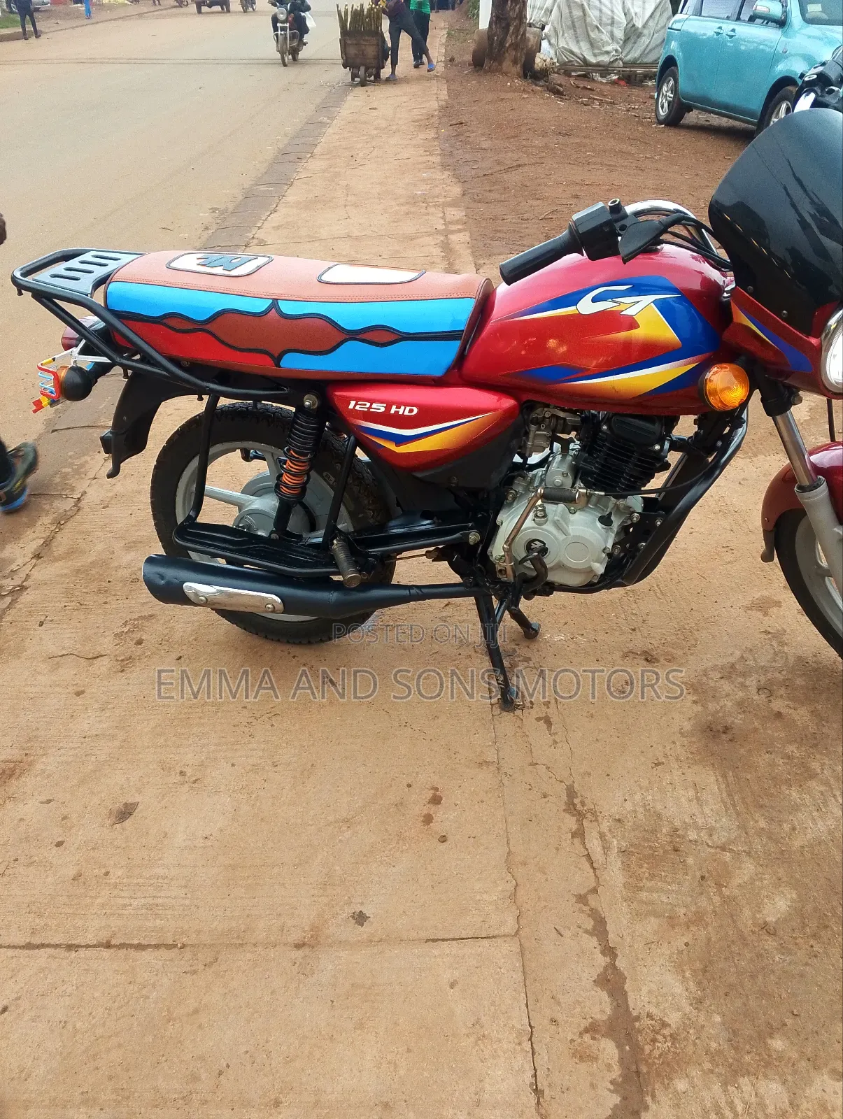 Bajaj Boxer 125 2024 Red
