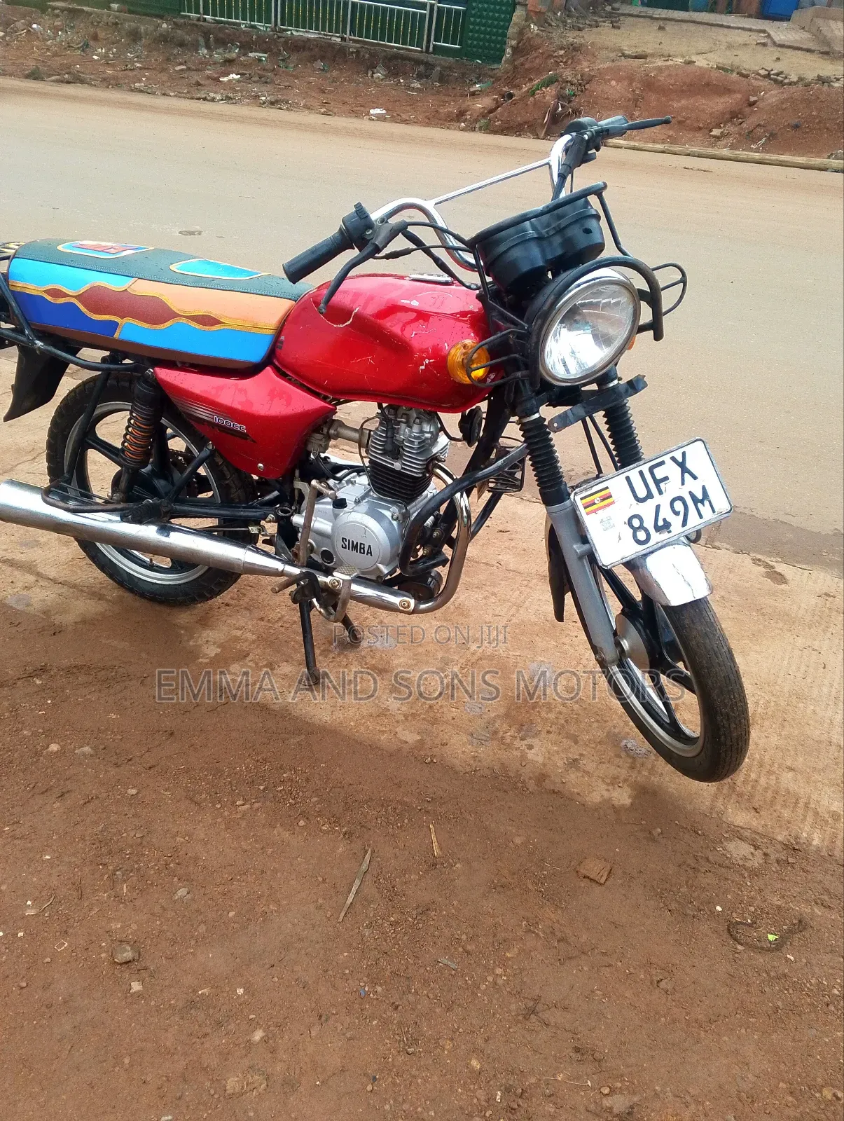 Simba UG Boss+ 100cc 2023 Red