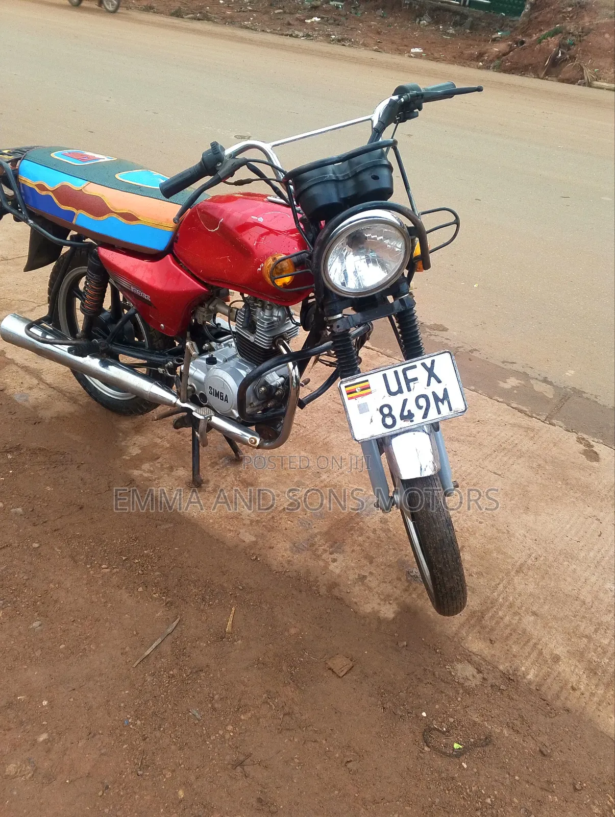 Simba UG Boss+ 100cc 2023 Red