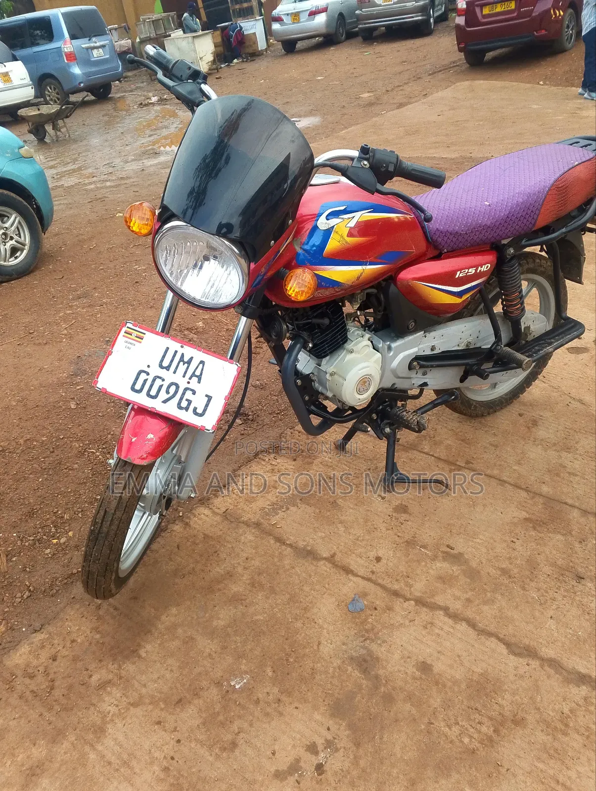 Bajaj Boxer 125 2025 Red