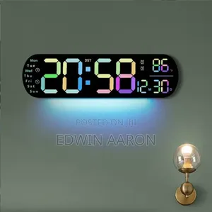 Led Digital Wall Clock