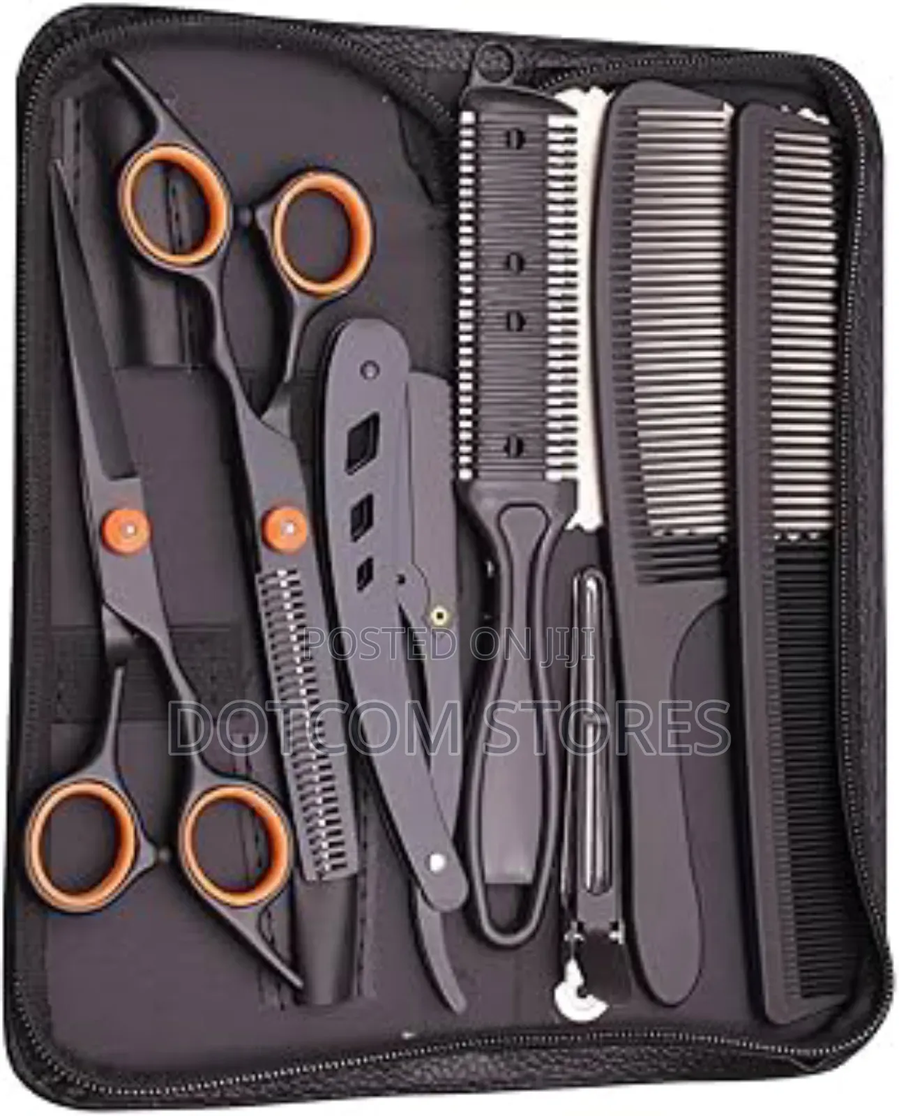 Professional-grade Stainless Steel Barber Haircutting Kit,