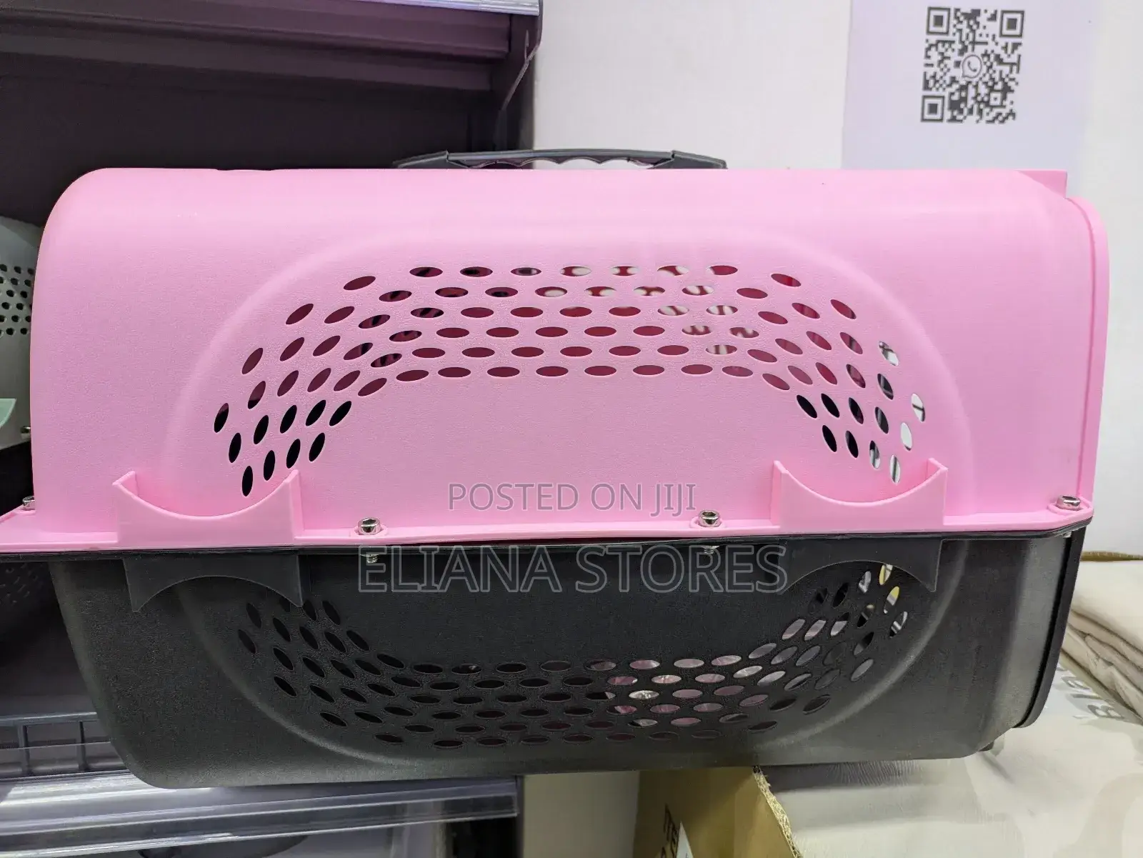 Portable Pet Double Door Carrier