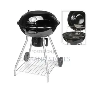 17 Round Outdoor Charcoal Barbecue Grill Stove