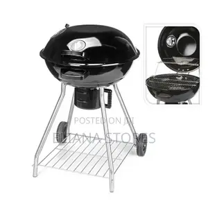17 Round Outdoor Charcoal Barbecue Grill Stove