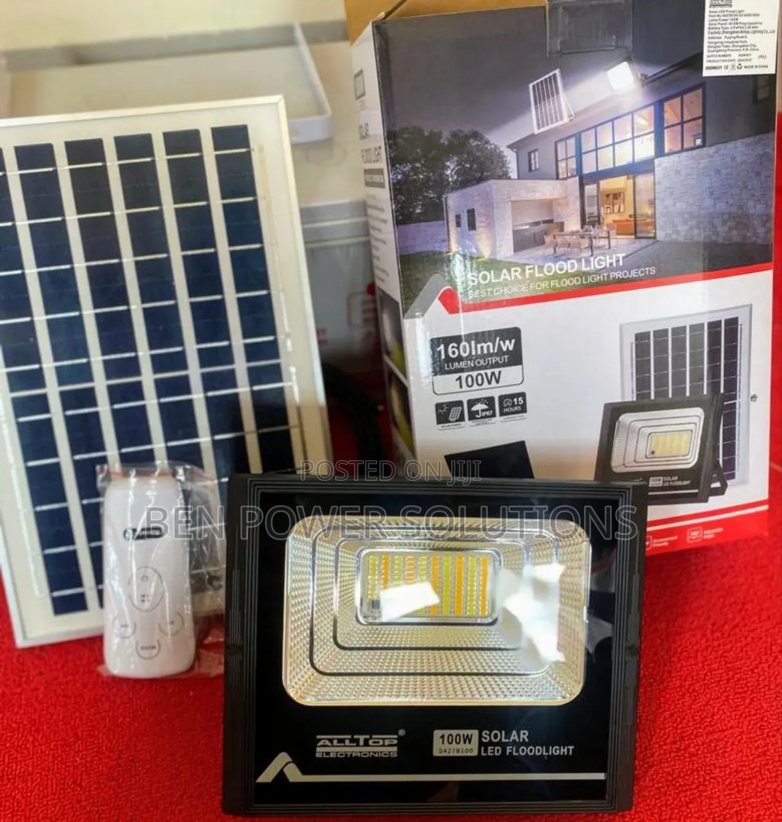 100w Alltop Solar Floodlight