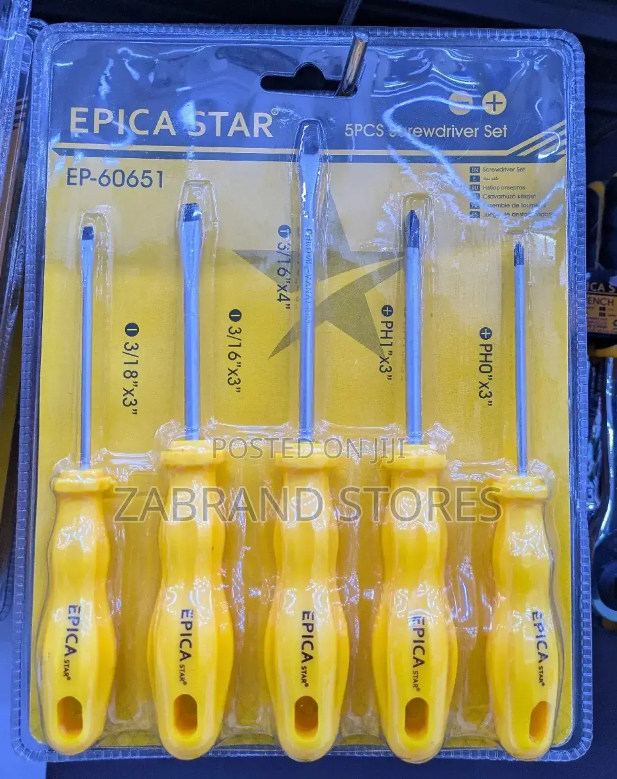 5pcs Screwdriver Set