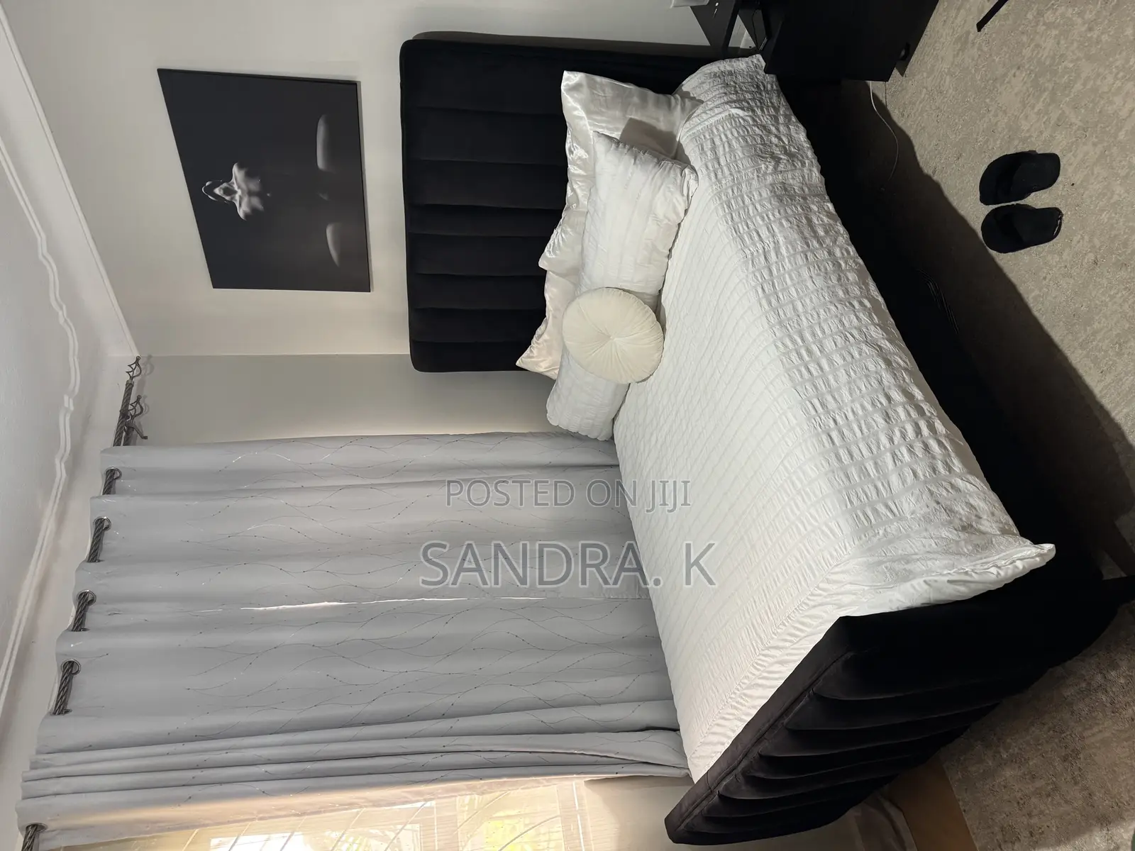 Brand New 4 by 6 Bed and Matress in Good Condition