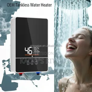 Electric Tankless Instant Hot Water Heater Shower Kit