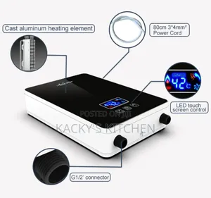 Electric Tankless Instant Hot Water Heater Shower Kit