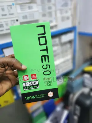 New Infinix Note 50 Pro+ 256 GB Black