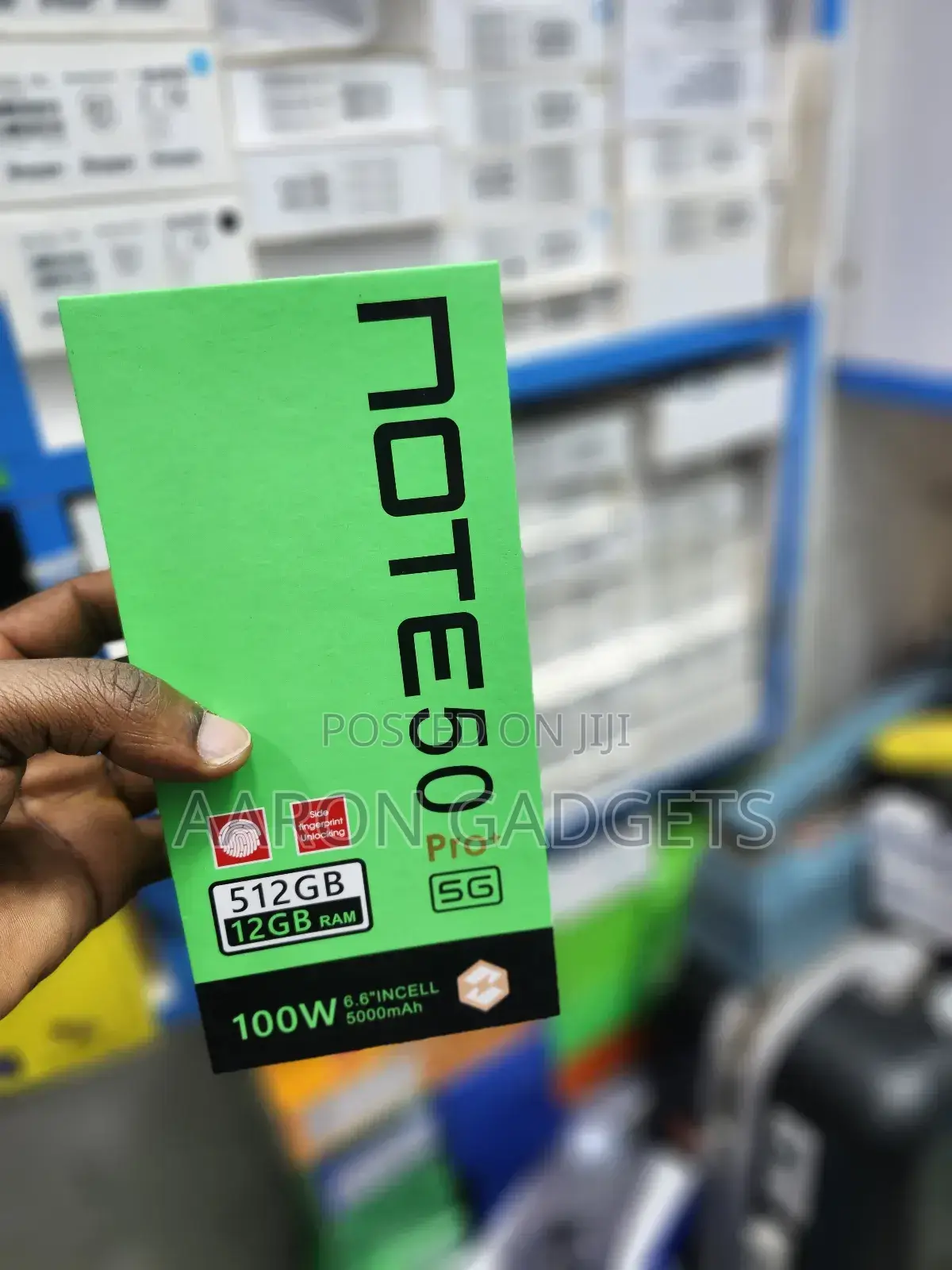 New Infinix Note 50 Pro+ 256 GB Black