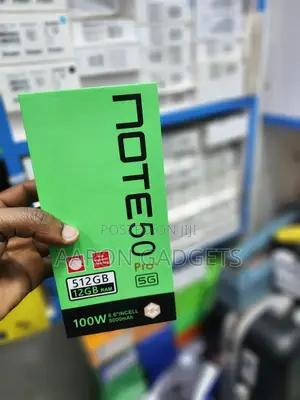 New Infinix Note 50 Pro+ 256 GB Black