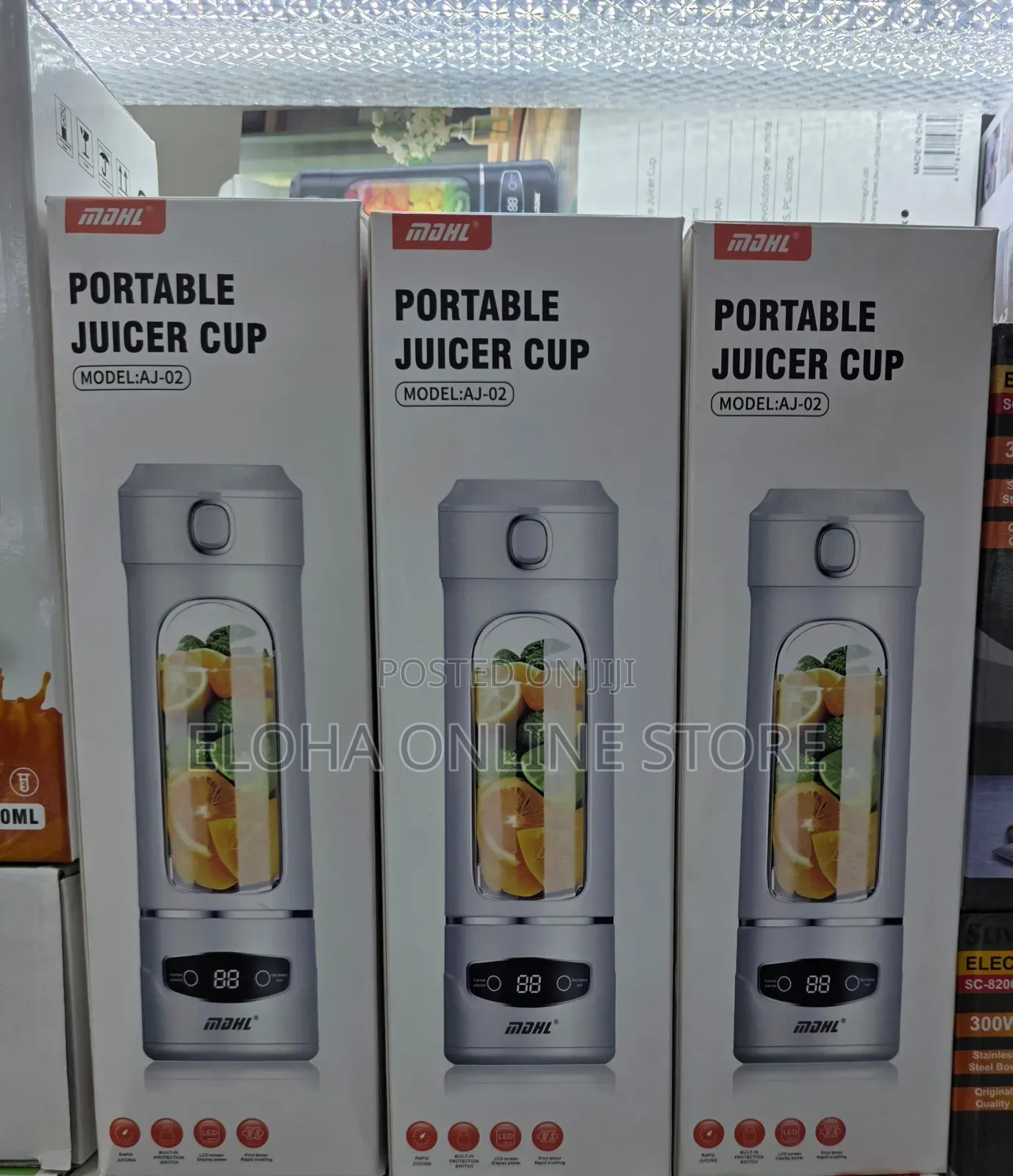 MDHL Portable Juicer Cup, Model Aj-02