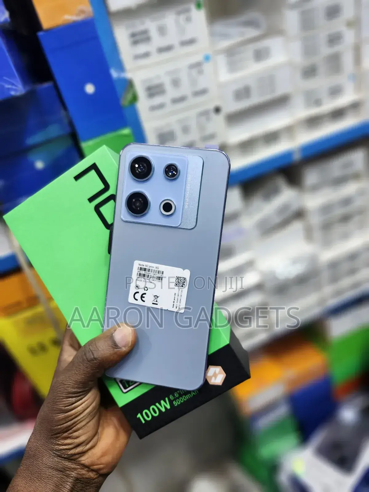 New Infinix Note 50 Pro+ 256 GB Blue