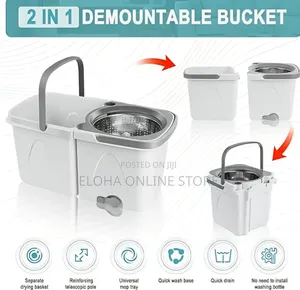 Easy Mop Wyl-34 Spin Mop and Bucket Cleaning System