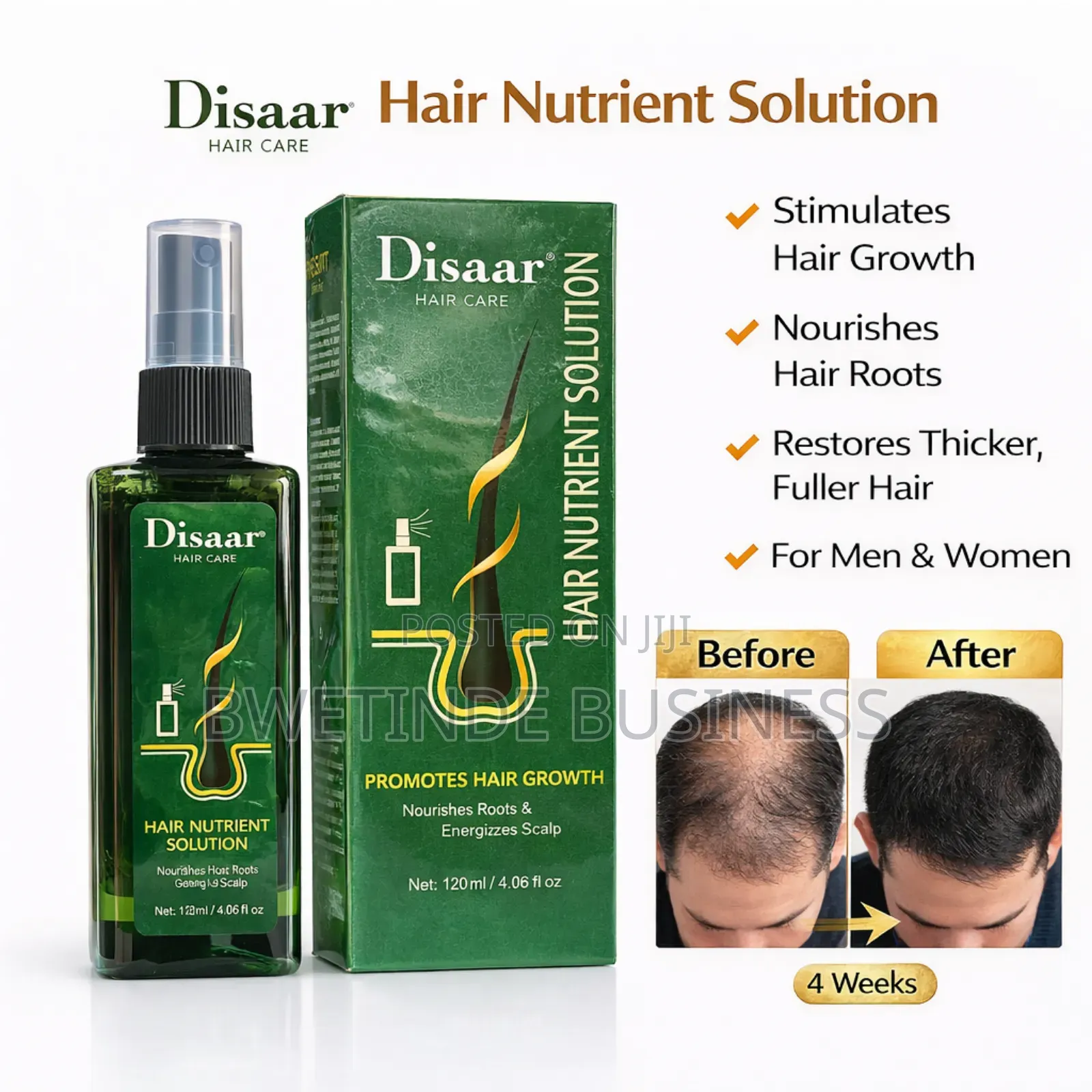 Disaar Hair Growth Spray Anti Hair Loss