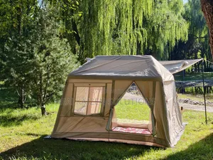 Premium Inflatable Family Weatherproof Camping Tent 6-8 Sleeper