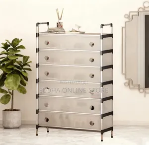 Stackable, Multi-Layer Shoe Storage Cabinet