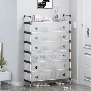 Stackable, Multi-Layer Shoe Storage Cabinet