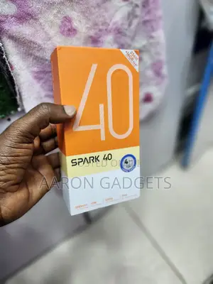 New Tecno Spark 40 256 GB Black