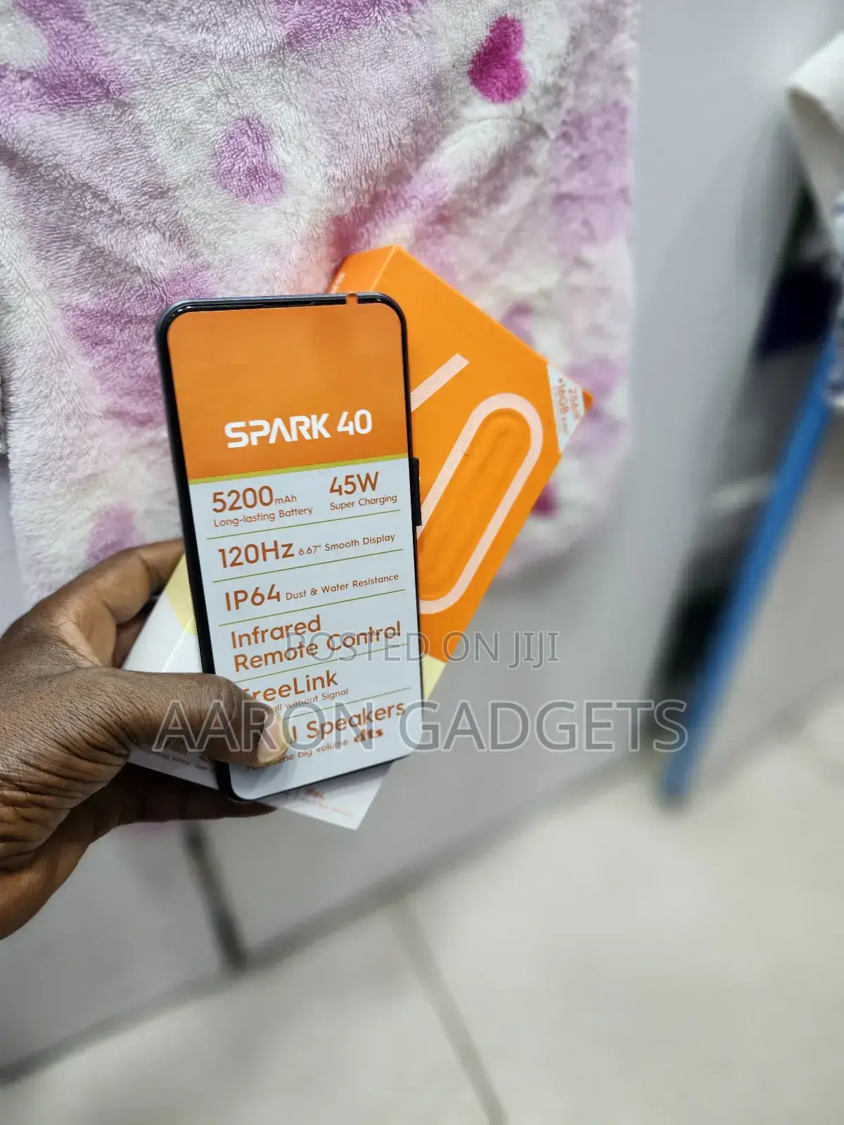 New Tecno Spark 40 256 GB Blue