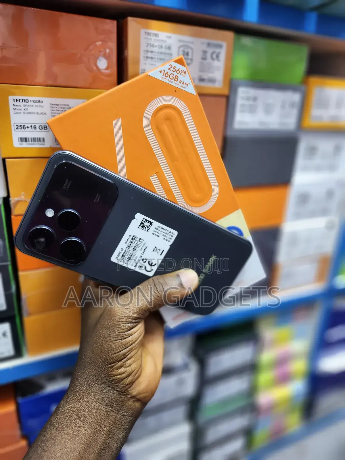 New Tecno Spark 40 256 GB Black