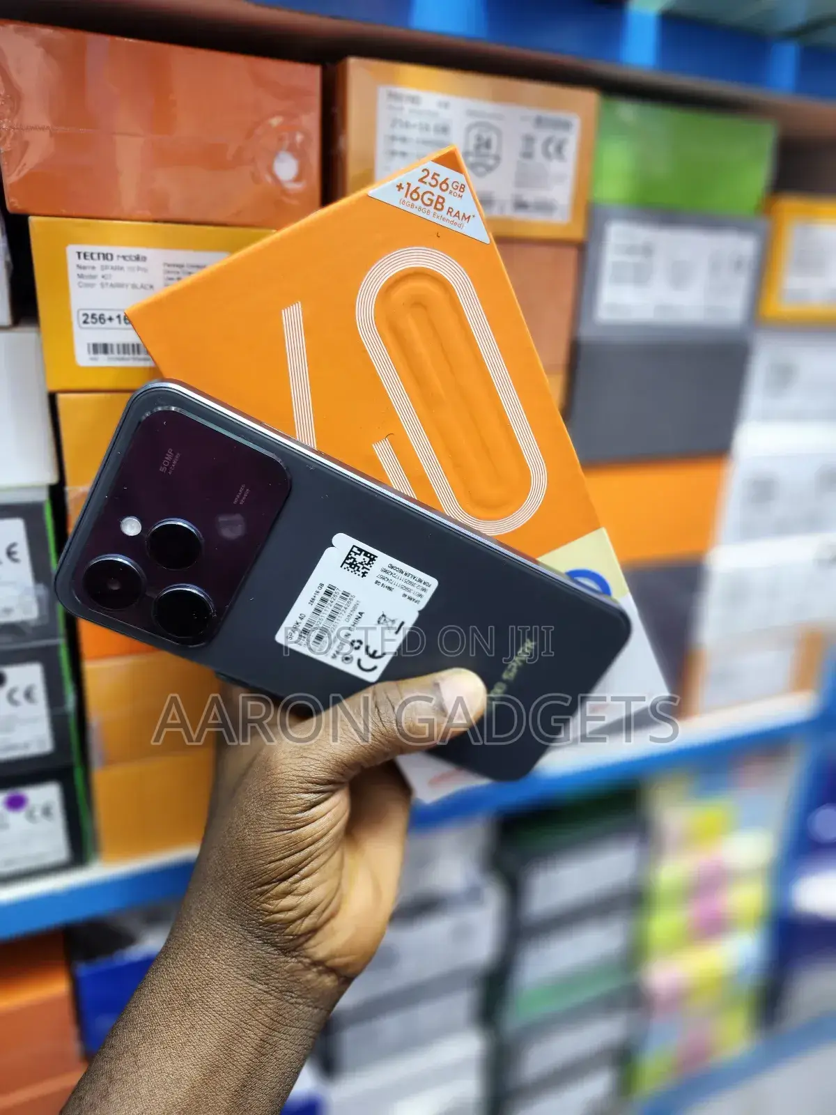 New Tecno Spark 40 256 GB Black
