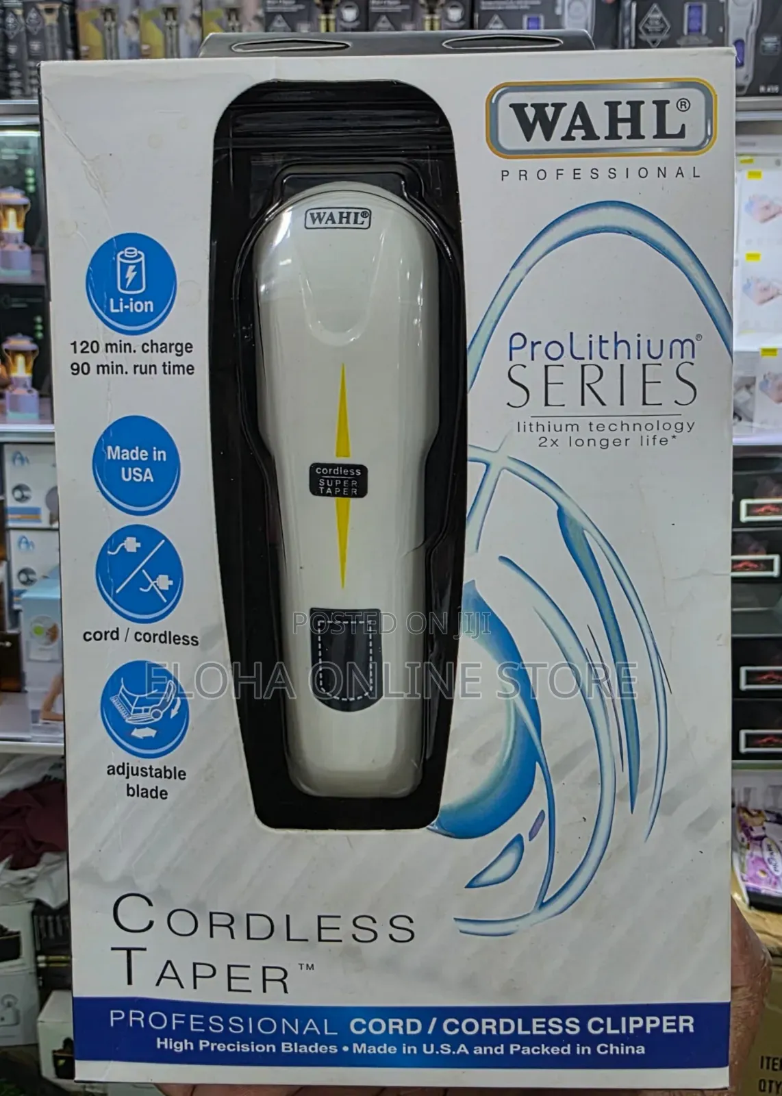 Wahl Professional Cordless Taper Hair Clipper