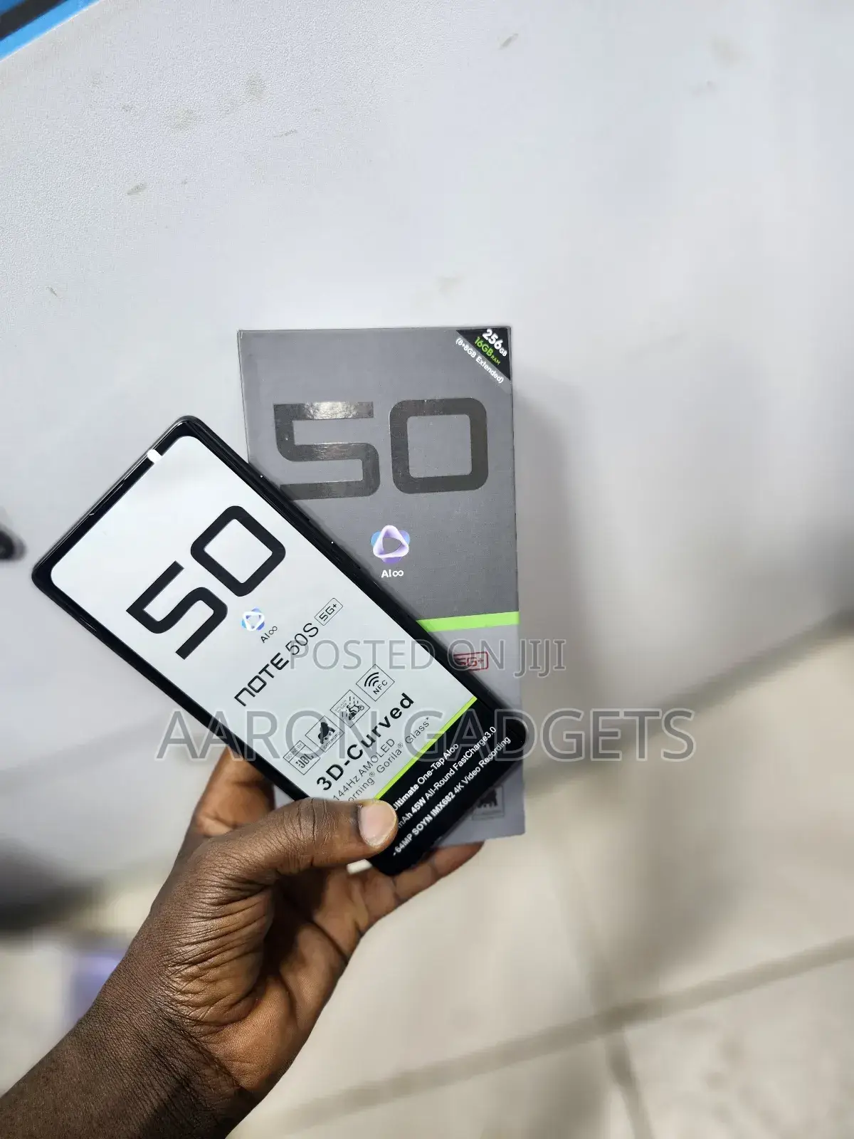 New Infinix Note 50s 256 GB Gray