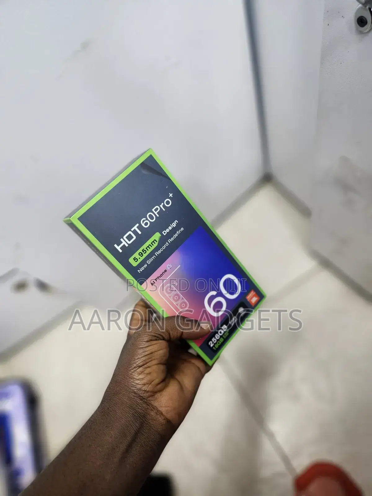New Infinix Hot 60 Pro+ 128 GB Black
