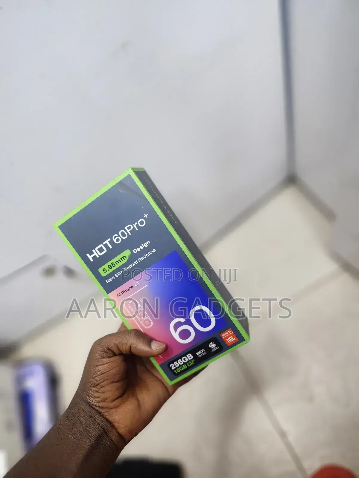 New Infinix Hot 60 Pro+ 128 GB Black