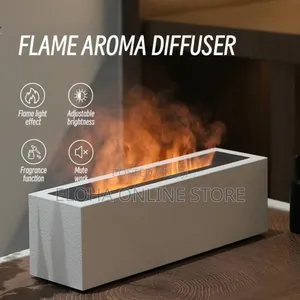 Flame Aromatherapy Humidifier Multi Coloured